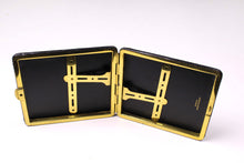 LONGCHAMP black lizard skin cigarette case