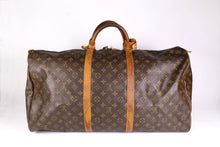 LOUIS VUITTON Keepall 60 monogram canvas travel bag