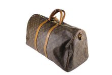 LOUIS VUITTON Keepall 55 monogram canvas travel bag