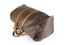 LOUIS VUITTON Keepall 55 monogram canvas travel bag