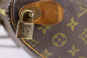 LOUIS VUITTON Keepall 55 monogram canvas travel bag