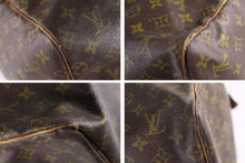 LOUIS VUITTON Keepall 55 monogram canvas travel bag