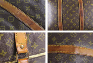 LOUIS VUITTON Keepall 55 monogram canvas travel bag