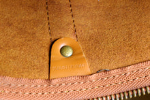 LOUIS VUITTON Keepall 55 Epi cognac brown leather travel bag