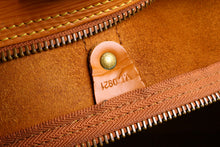 LOUIS VUITTON Keepall 55 Epi cognac brown leather travel bag