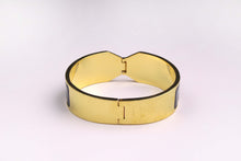 M. FREY Wien 24-carat fired enamel bangle