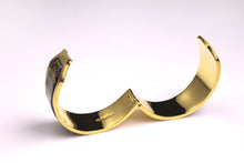 M. FREY Wien 24-carat fired enamel bangle
