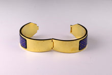 M. FREY Wien 24-carat fired enamel bangle