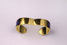 M. FREY Wien 24-carat fired enamel bangle