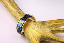 M. FREY Wien 24-carat fired enamel bangle