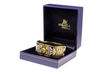 MICHAELA FREY WIEN 24-carat fired enamel bangle