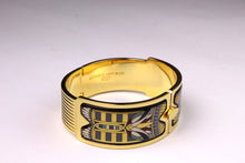 MICHAELA FREY WIEN 24-carat fired enamel bangle