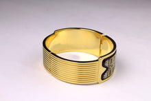 MICHAELA FREY WIEN 24-carat fired enamel bangle