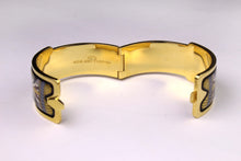 MICHAELA FREY WIEN 24-carat fired enamel bangle