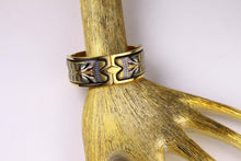 MICHAELA FREY WIEN 24-carat fired enamel bangle