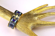 MICHAELA FREY TEAM 24-carat fired enamel bangle