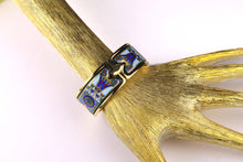 MICHAELA FREY TEAM 24-carat fired enamel bangle