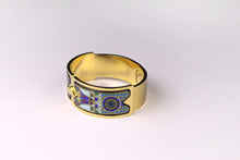 MICHAELA FREY TEAM 24-carat fired enamel bangle