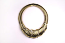 NINA RICCI tubogas clear rhinestone necklace