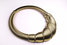 NINA RICCI tubogas clear rhinestone necklace