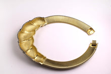 NINA RICCI tubogas clear rhinestone necklace