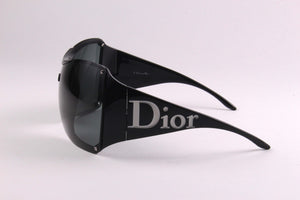 CHRISTIAN DIOR 2000's black sunglasses Overshine 1