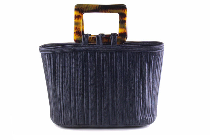 YVES SAINT LAURENT Ribe Gauche black passementerie bag