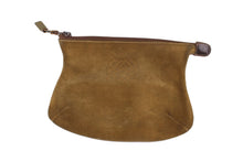 LOEWE beige suede small pochette bag