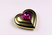 YVES SAINT LAURENT heart jewel powder compact case