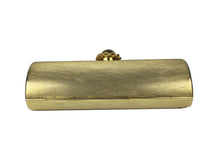 RODO brushed aged gold clutch purse