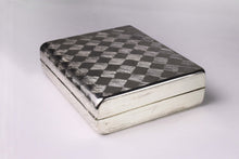 RODO silver clutch box purse