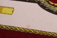 HERMÈS scarf “Roues de Canon” by Caty Latham