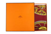HERMÈS scarf “Roues de Canon” by Caty Latham