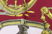 HERMÈS scarf “Roues de Canon” by Caty Latham