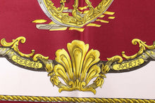 HERMÈS scarf “Roues de Canon” by Caty Latham