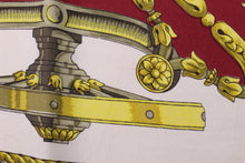 HERMÈS scarf “Roues de Canon” by Caty Latham