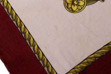 HERMÈS scarf “Roues de Canon” by Caty Latham