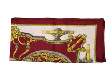 HERMÈS scarf “Roues de Canon” by Caty Latham