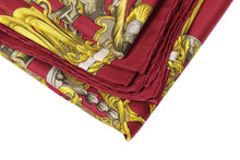 HERMÈS scarf “Roues de Canon” by Caty Latham