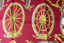 HERMÈS scarf “Roues de Canon” by Caty Latham