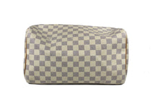 LOUIS VUITTON Speedy 30 Damier Azur canvas bag