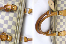 LOUIS VUITTON Speedy 30 Damier Azur canvas bag