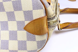 LOUIS VUITTON Speedy 30 Damier Azur canvas bag