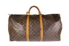 LOUIS VUITTON Keepall 60 monogram canvas travel bag