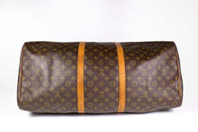 LOUIS VUITTON Keepall 60 monogram canvas travel bag