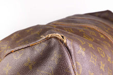 LOUIS VUITTON Keepall 55 monogram canvas travel bag