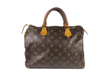 LOUIS VUITTON Speedy 30 brown monogram canvas bag