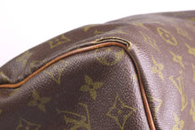 LOUIS VUITTON Speedy 30 brown monogram canvas bag