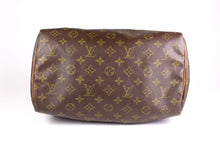 LOUIS VUITTON Speedy 30 brown monogram canvas bag