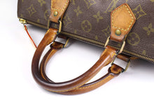 LOUIS VUITTON Speedy 30 brown monogram canvas bag
